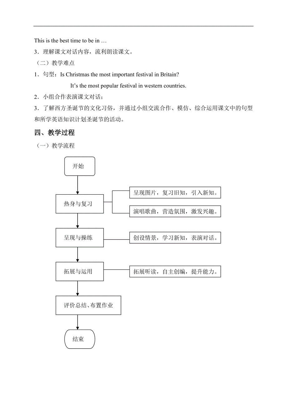 （广州版）六年级英语上册教案 Module 6 Unit 16(16)_第4页