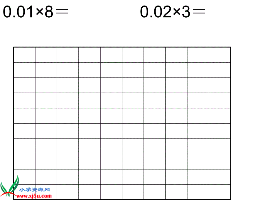 数学：人教版五年级数学上册小数乘法复习课_第3页