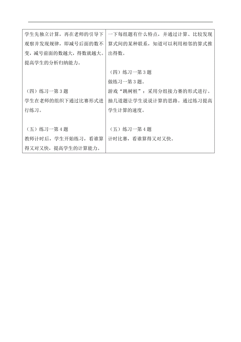 （苏教版）一年级数学下册教案 练习一_第2页