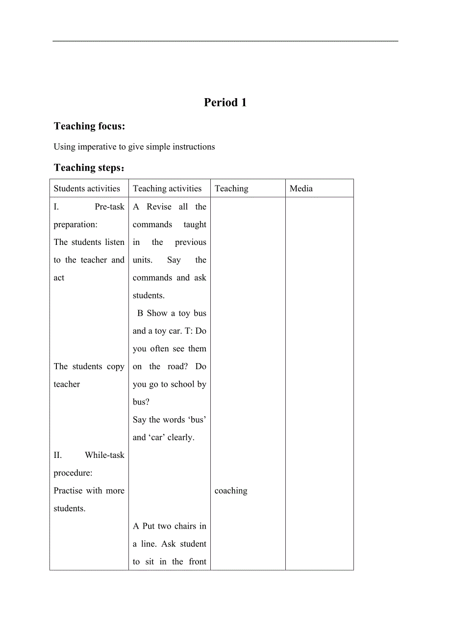 （沪教牛津版）二年级英语上册教案 Unit4 period1_第2页