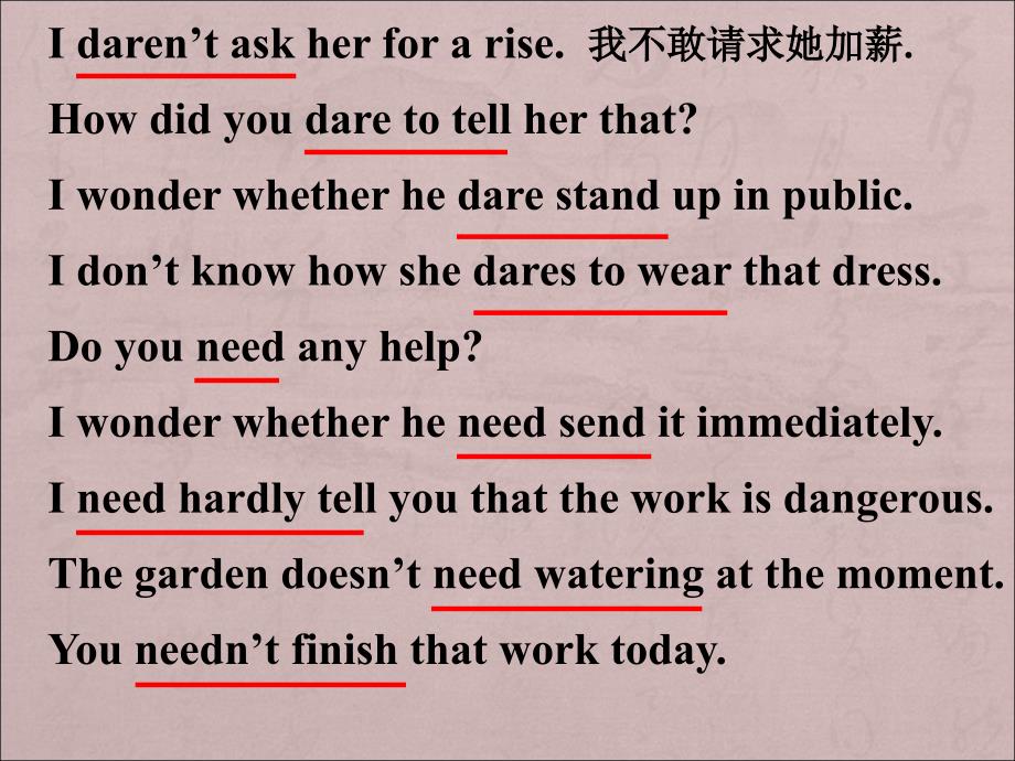 2014年高考英语一轮复习语法专题课件08：情态动词_第4页