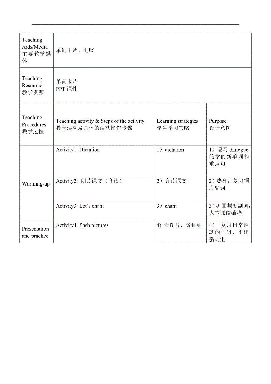 （广州版）五年级英语上册教案 Module 1 Unit 1(9)_第2页