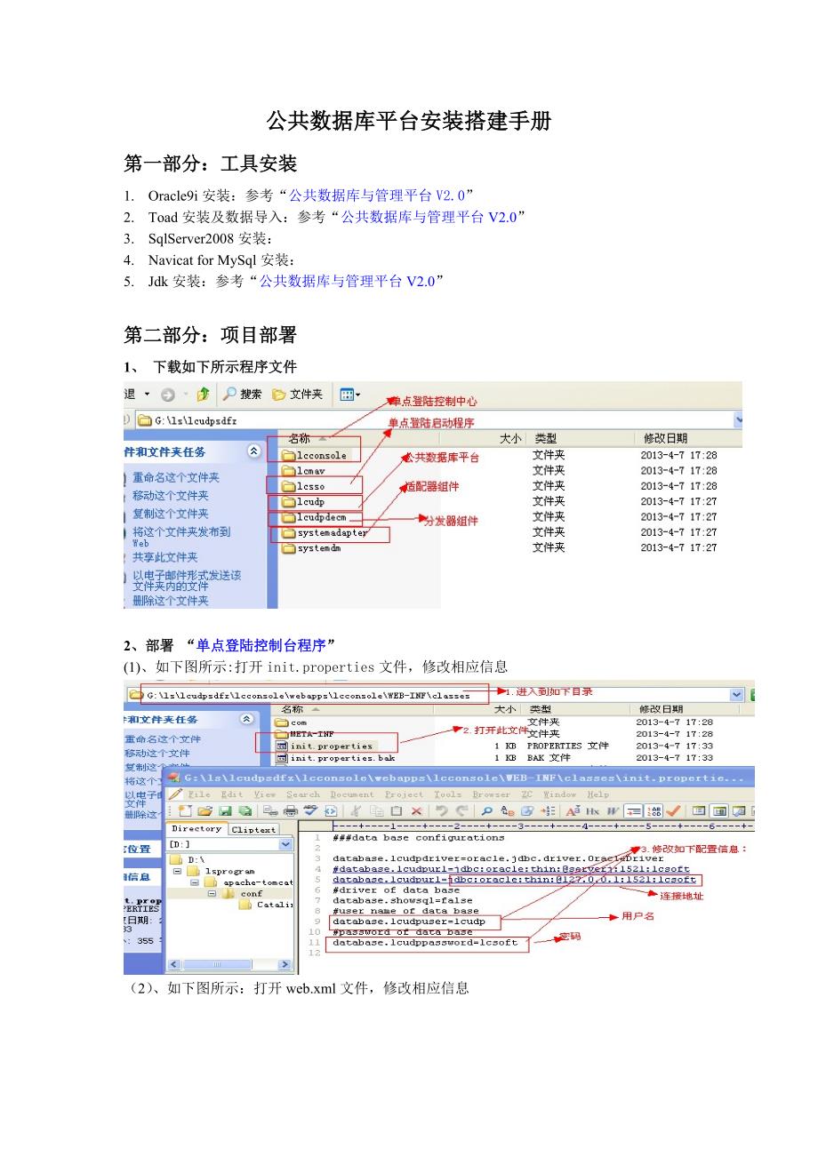 公共数据库平台安装手册_第1页