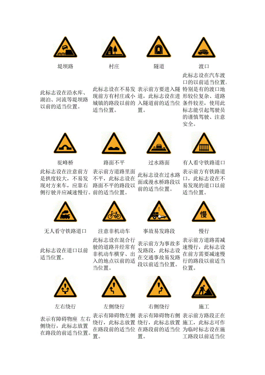 道路交通安全标识_第3页