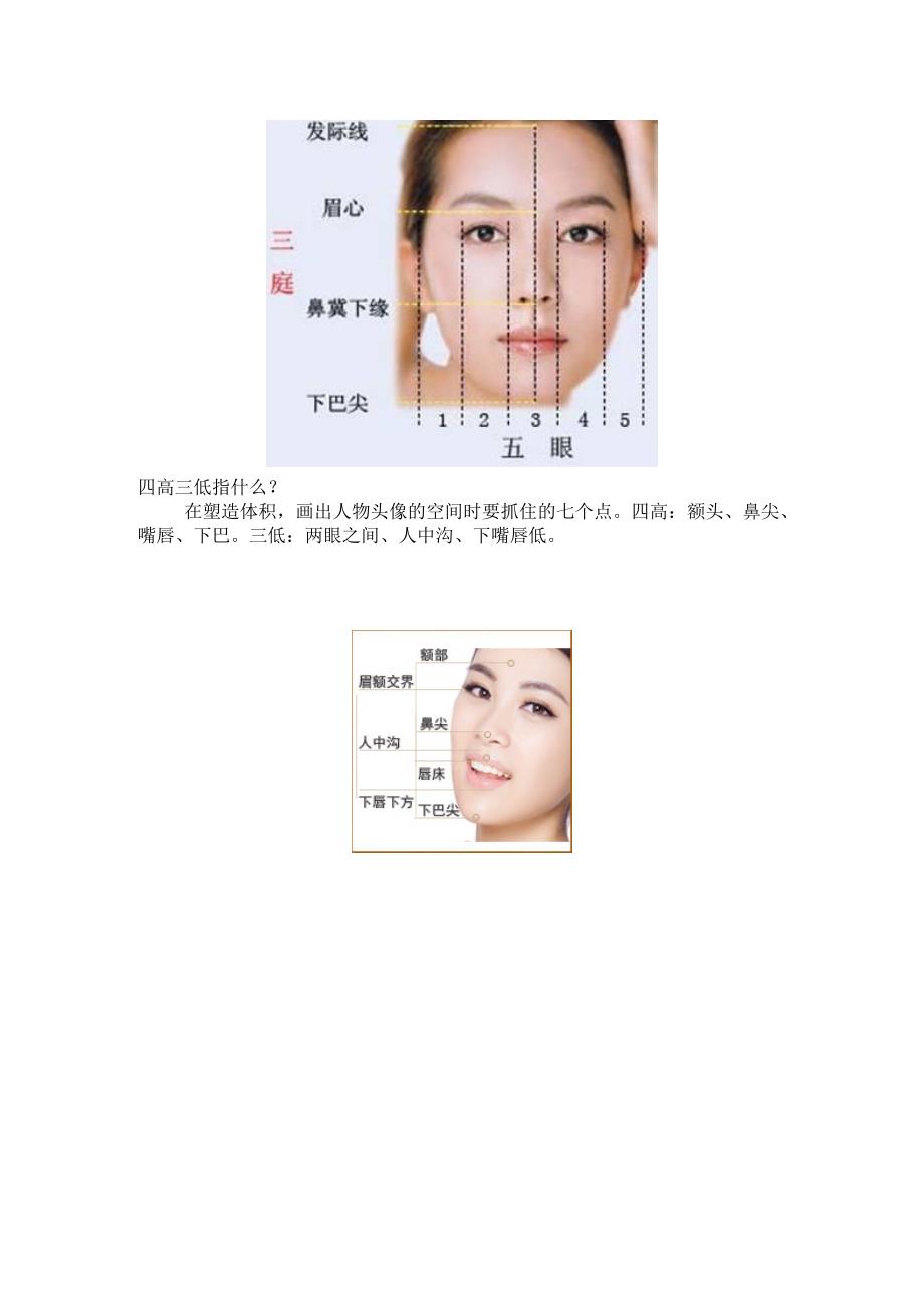 三庭五眼四高三低_第2页