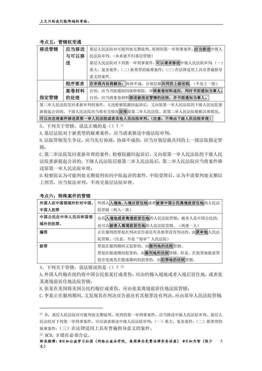 2013年少文刑诉必背考点_第5页