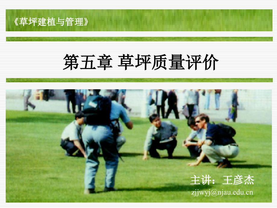草坪质量评价_第1页