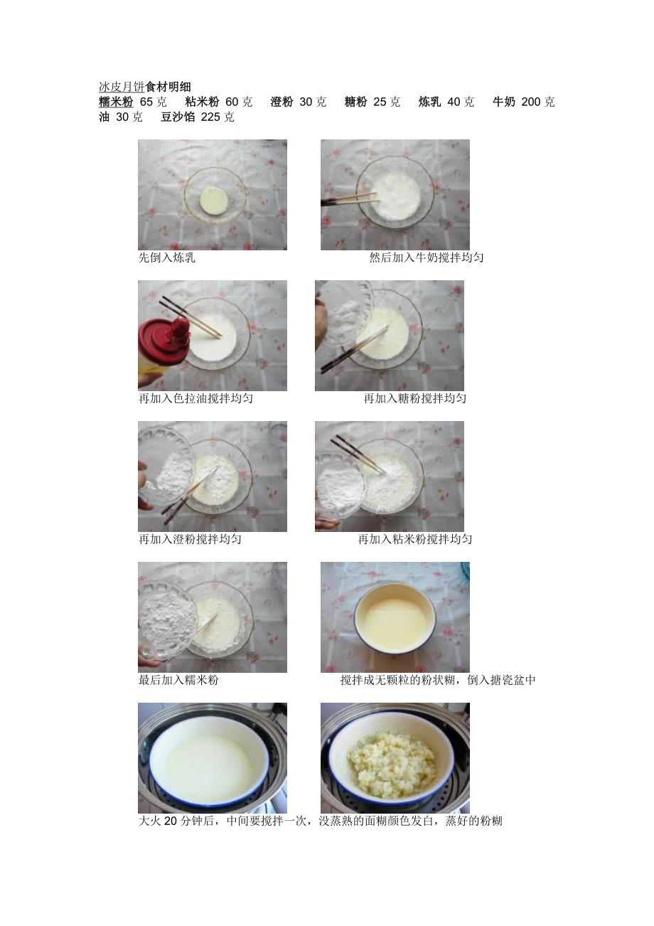 冰皮月饼食材明细_第1页