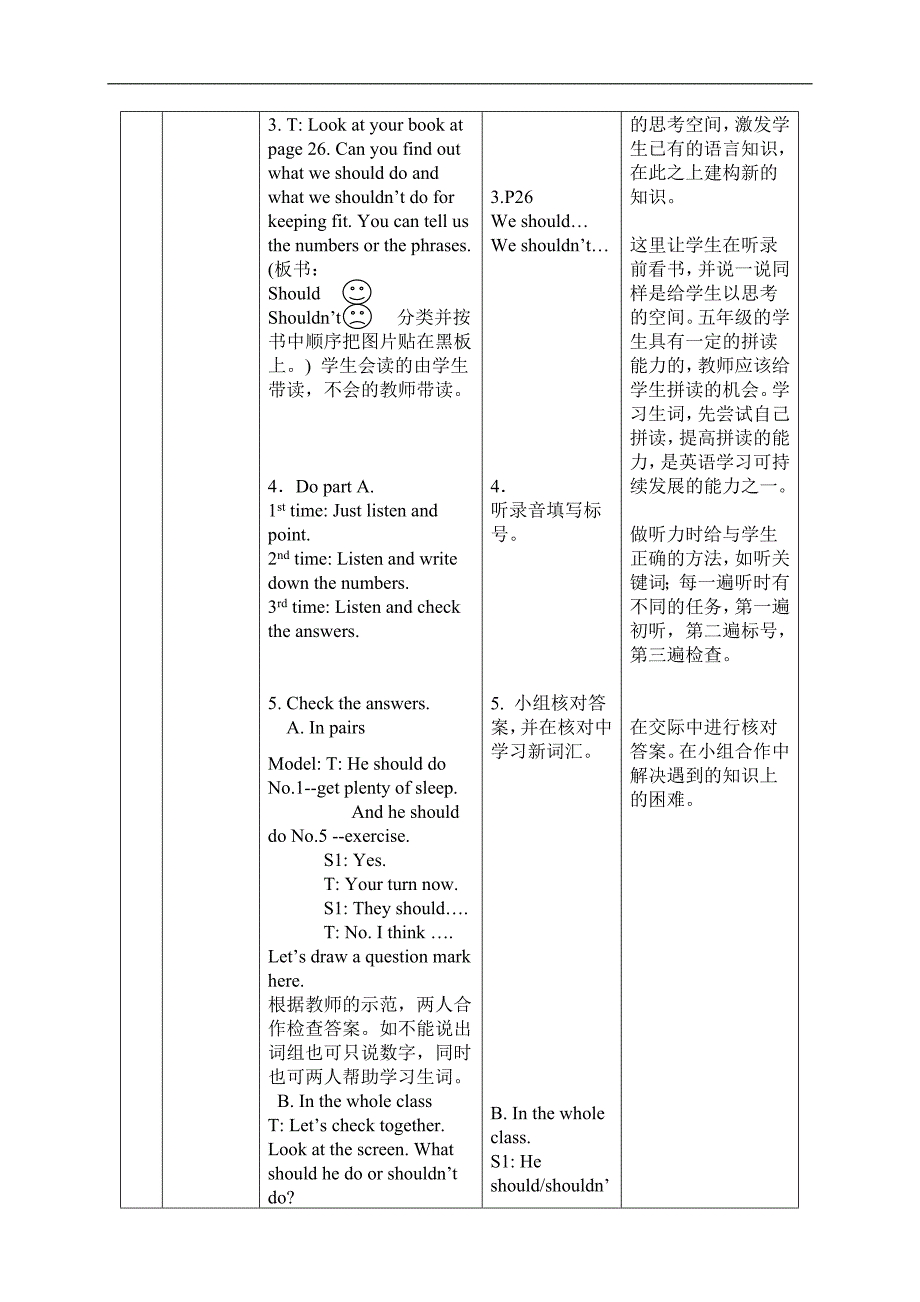 （人教新起点）英语教案 5B Unit11_第3页