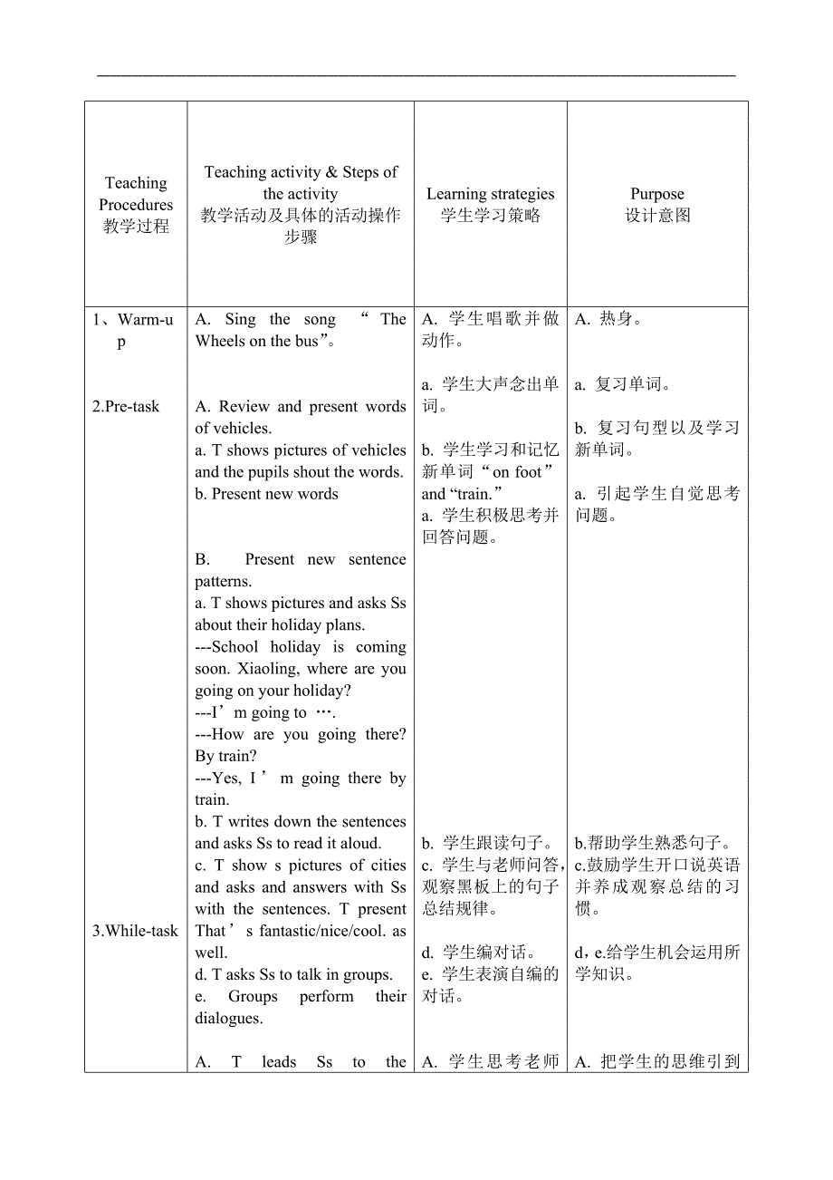 （广州版）五年级英语上册教案 Module 4 Unit 10(period 1)_第2页