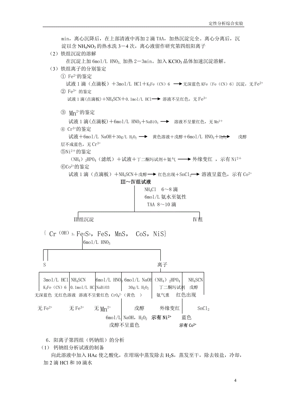 定性分析综合实验报告_第4页