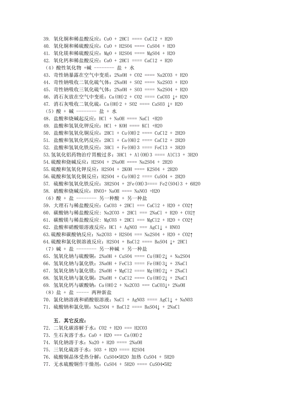 化合反应方程式_第3页