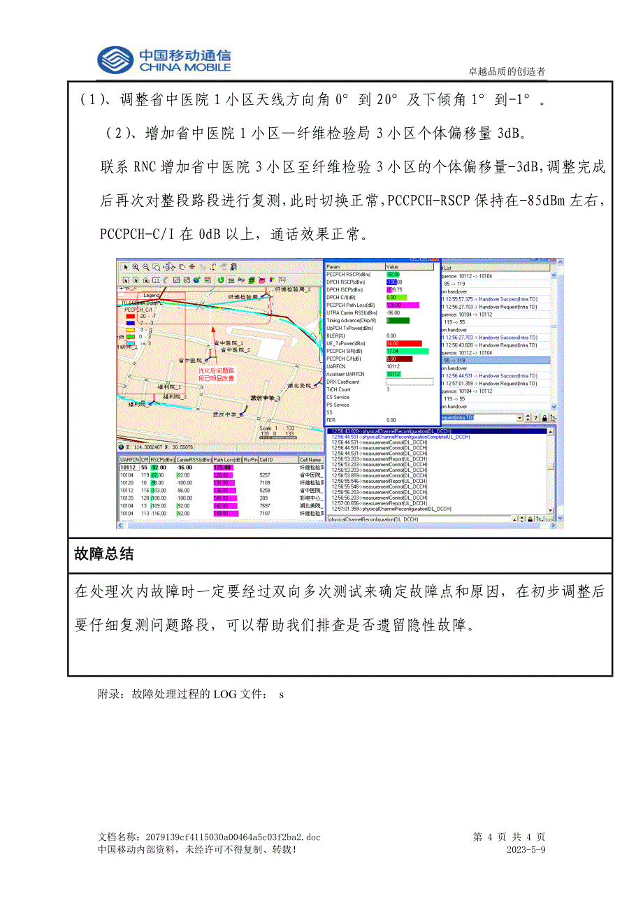 中山北路弱覆盖优化案例_第4页