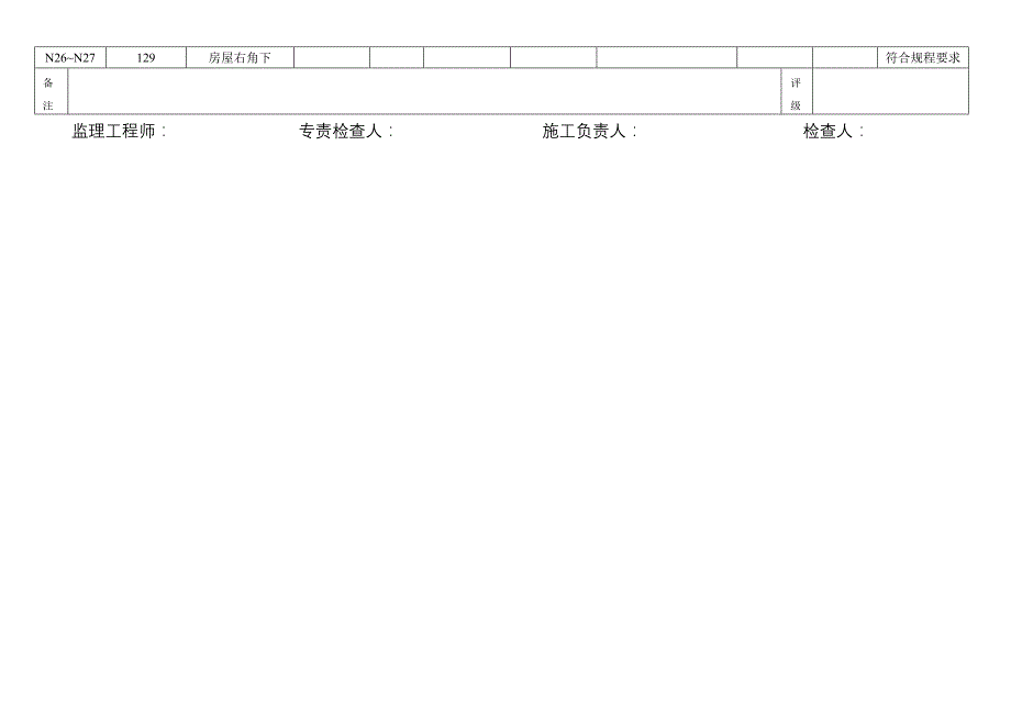 线线9  交叉跨越检查及评级记录表_第2页