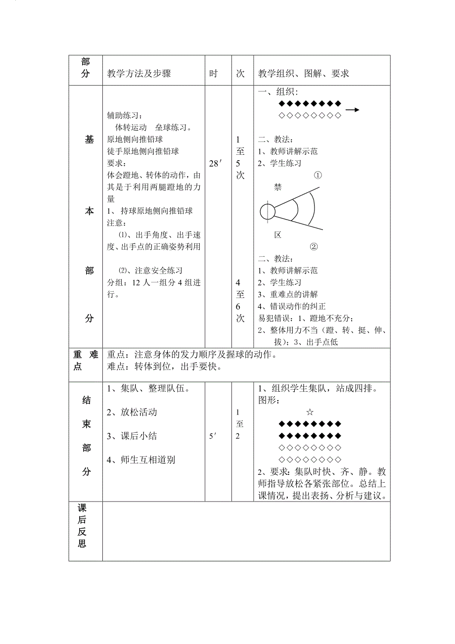 教学大练兵铅球_第2页