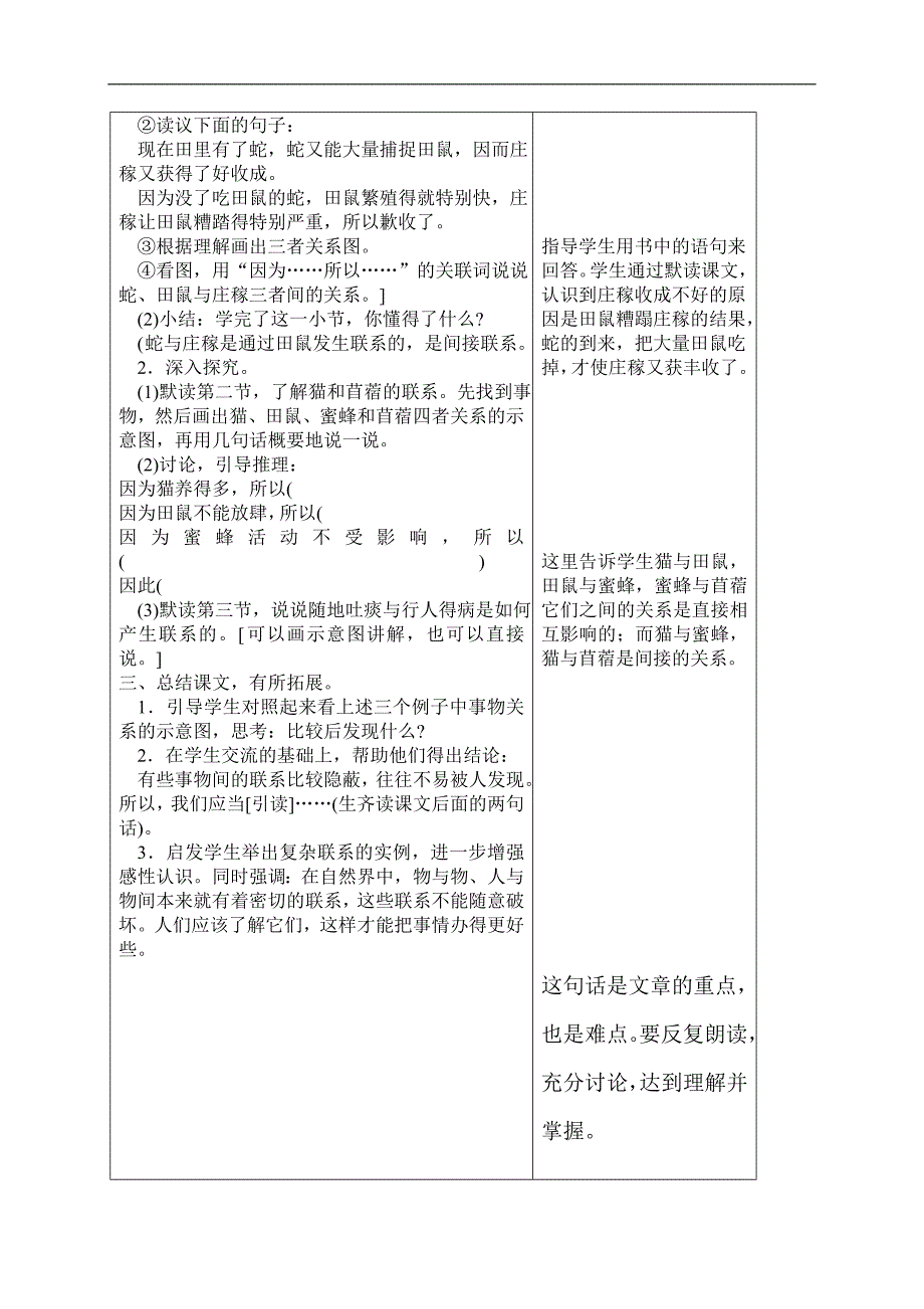 （沪教版）五年级语文上册教案 蛇与庄稼 3_第2页