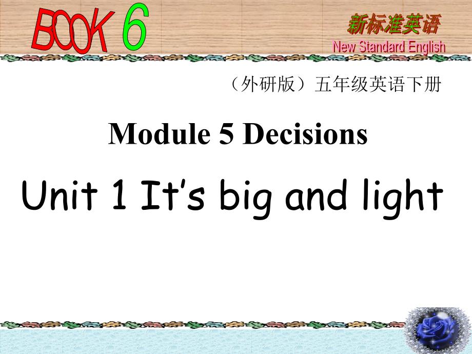 外研版（三起）五年级英语下册课件 Module5 Unit 1(5)_第1页