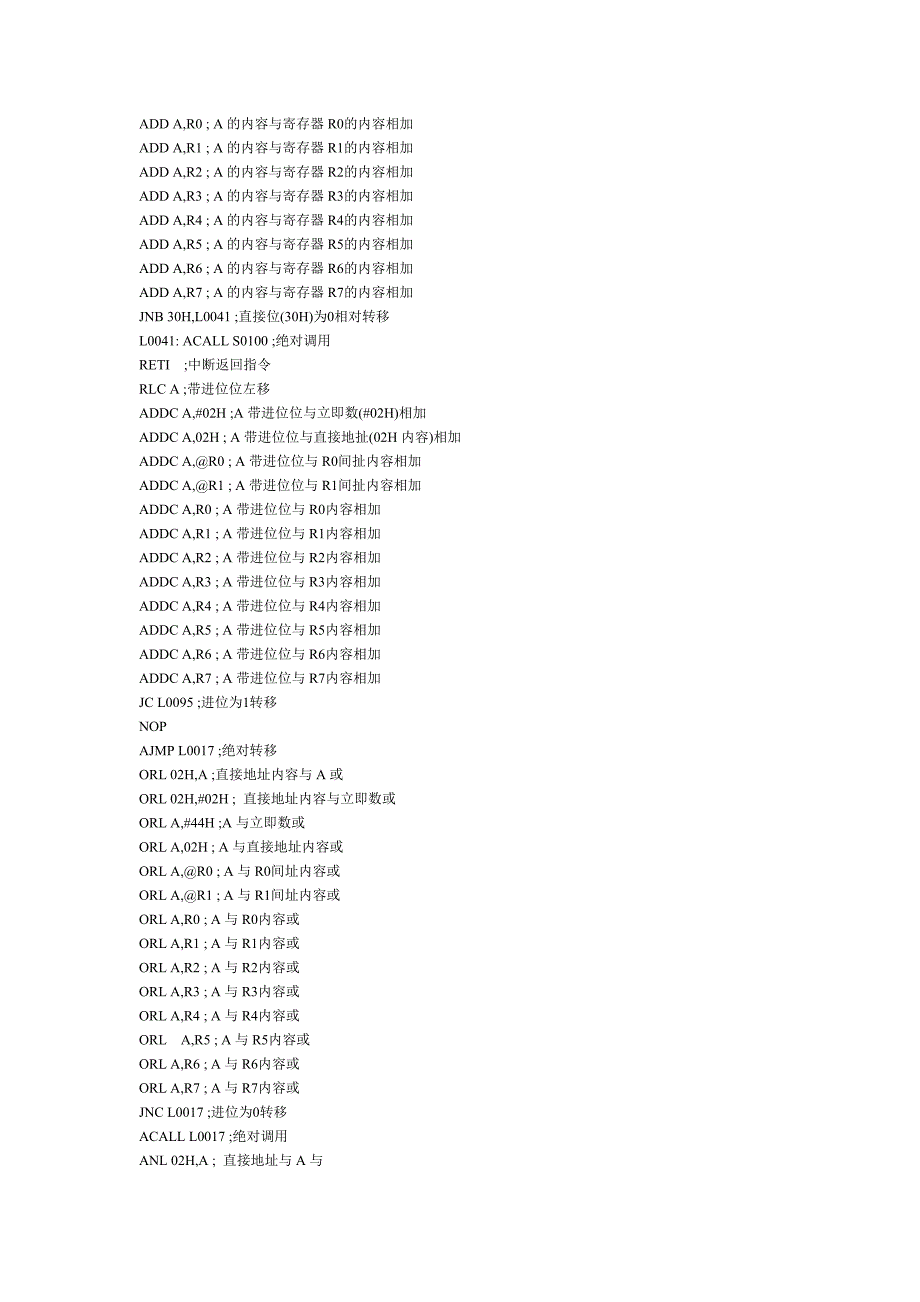 汇编指令大全_第2页