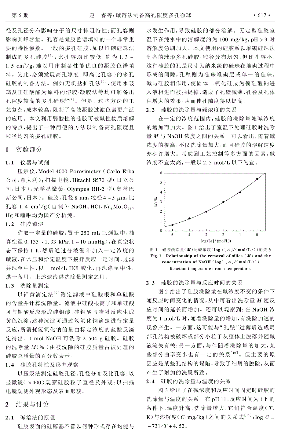 碱溶法制备高孔隙度多孔微球_第2页