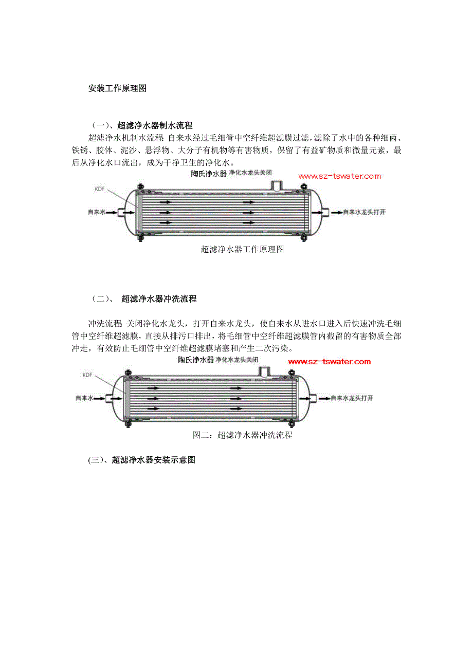 超滤净水机安装说明_第1页