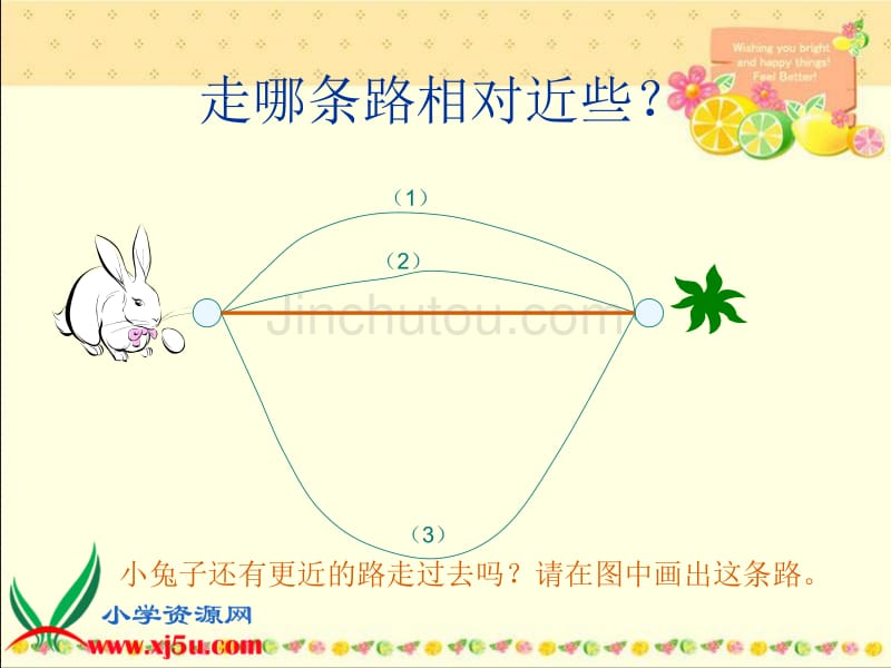 （西师大版）四年级数学上册课件 线段、射线、直线_第3页