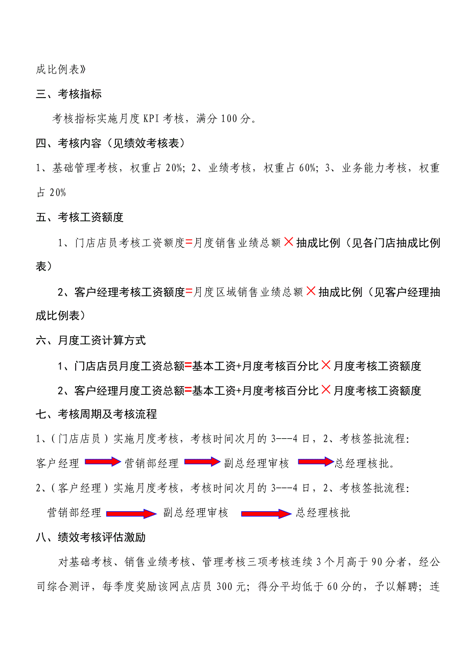 店员销售考核细则修改稿_第3页