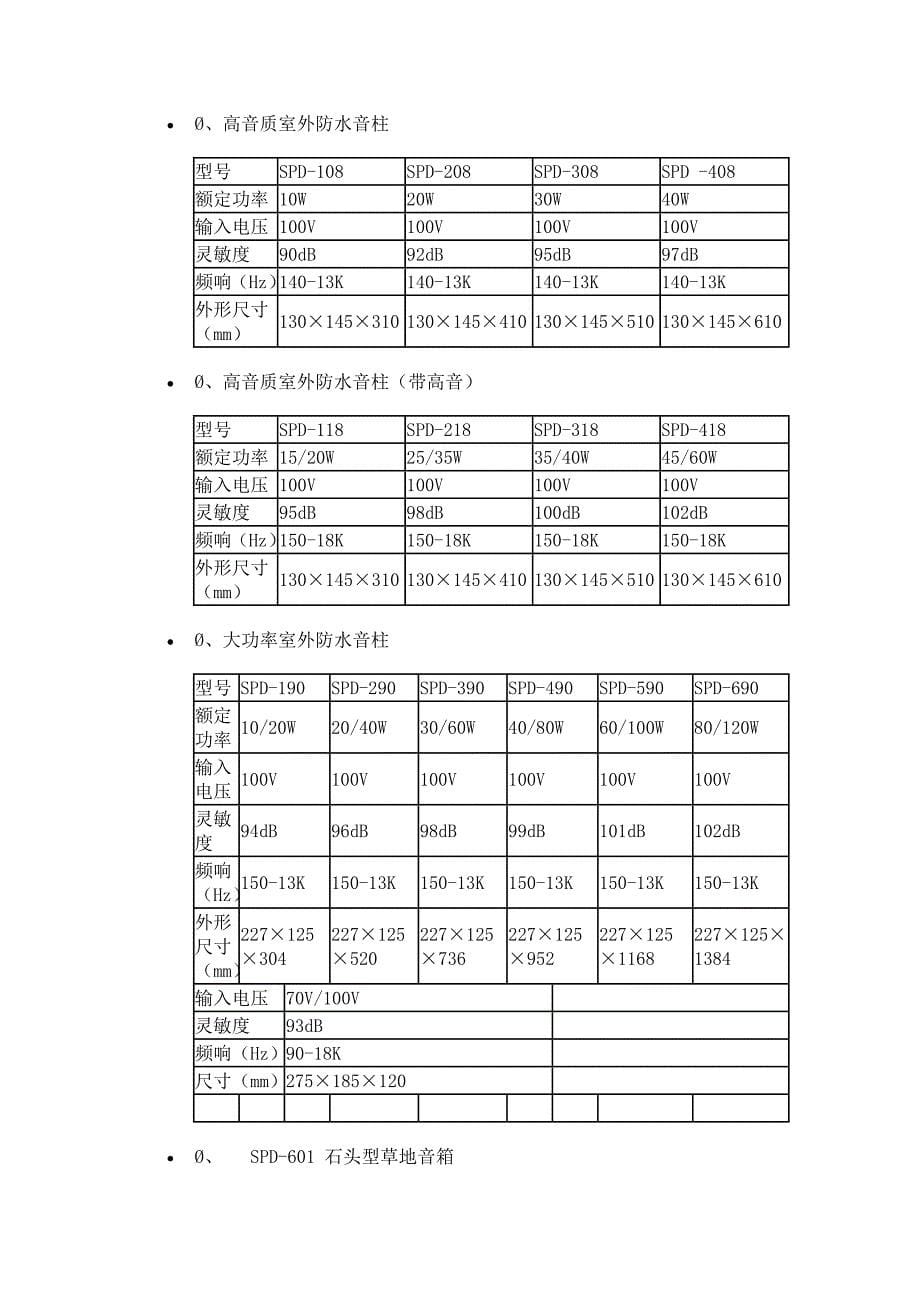 声谱达(spdpa)公园背景音乐设计方案_第5页