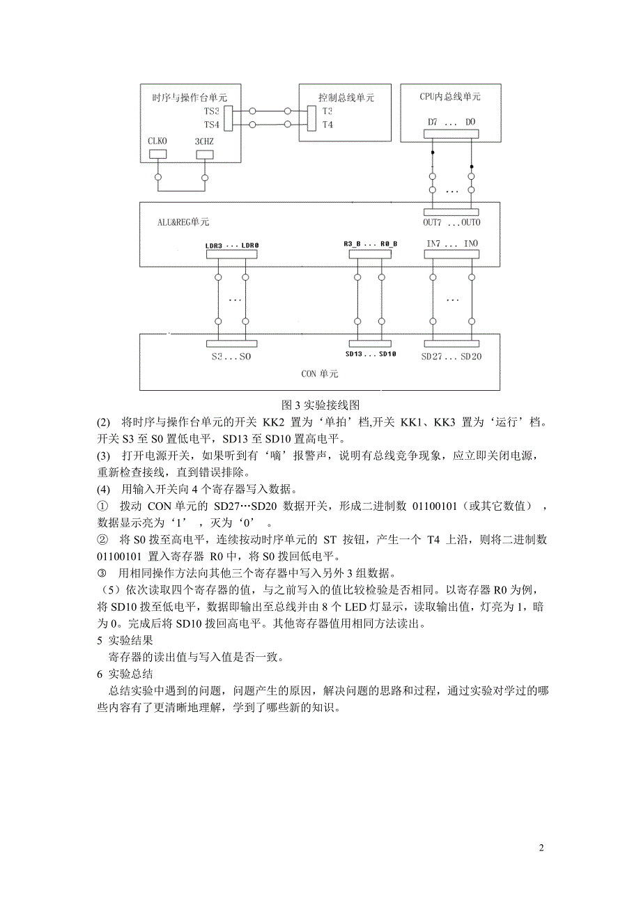 实验一  寄存器组实验_第2页