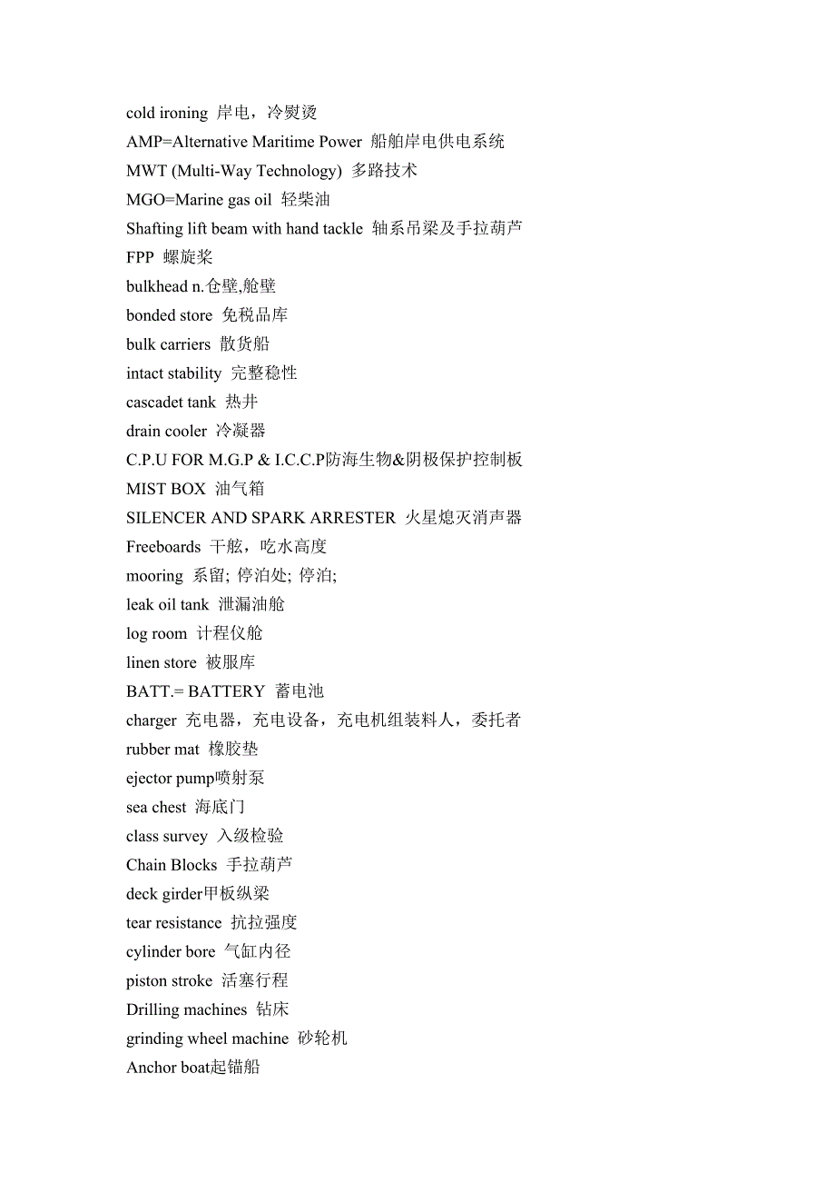 船舶英语缩写_第4页