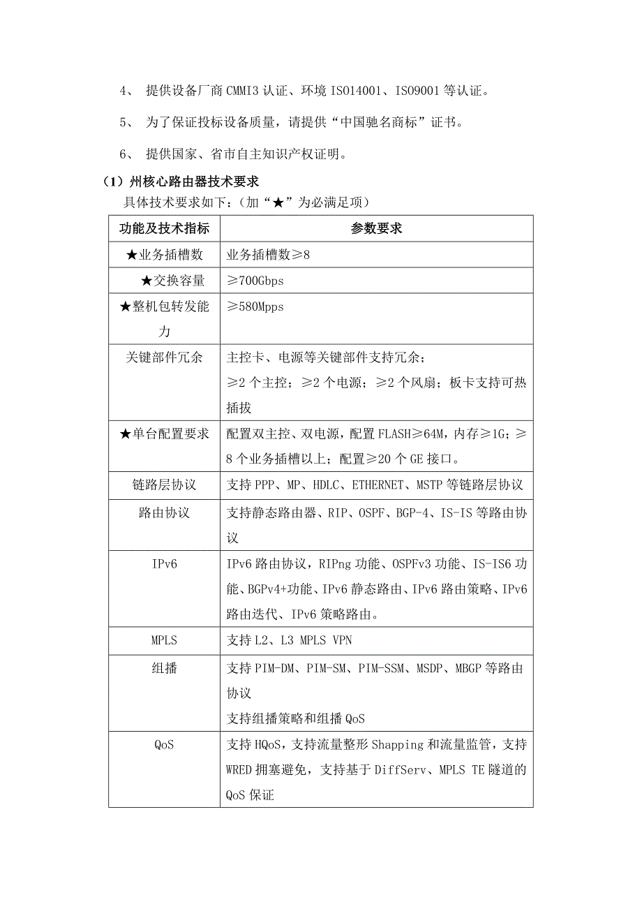 阿坝州委政法委员会网络设施共建和信息资源共享建设设施设备参数_第4页