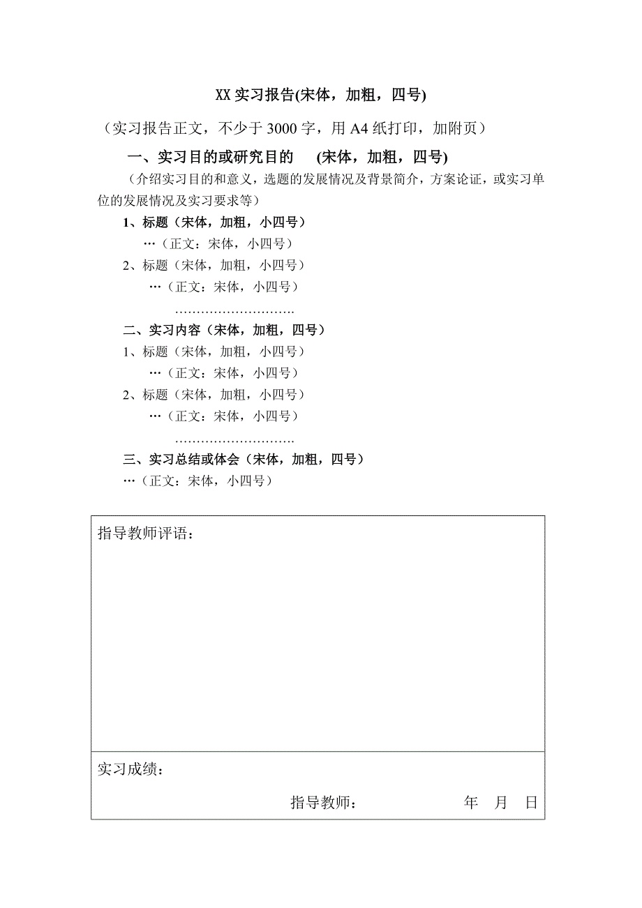 广东金融学院实习报告模板_第3页