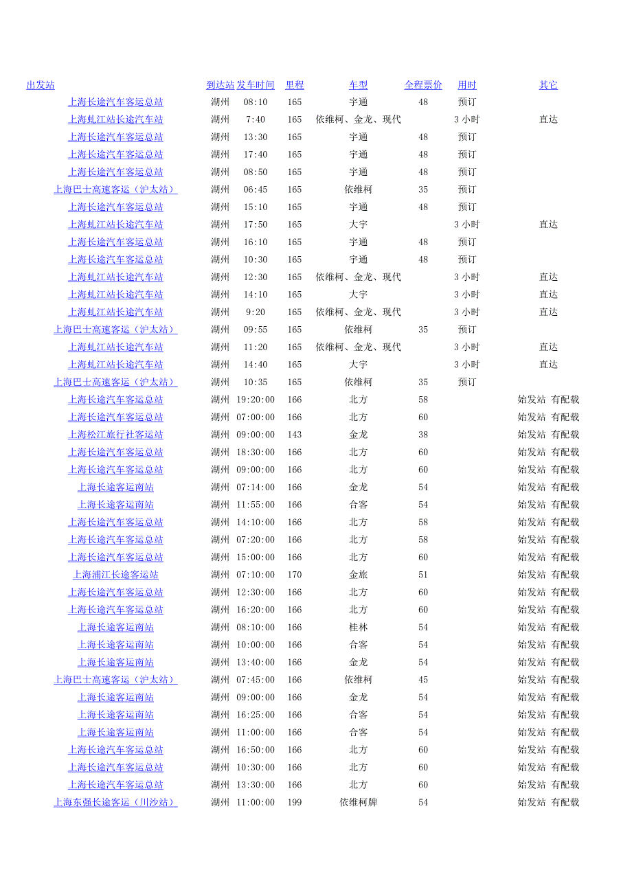 由上海到湖州汽车时刻表_第2页