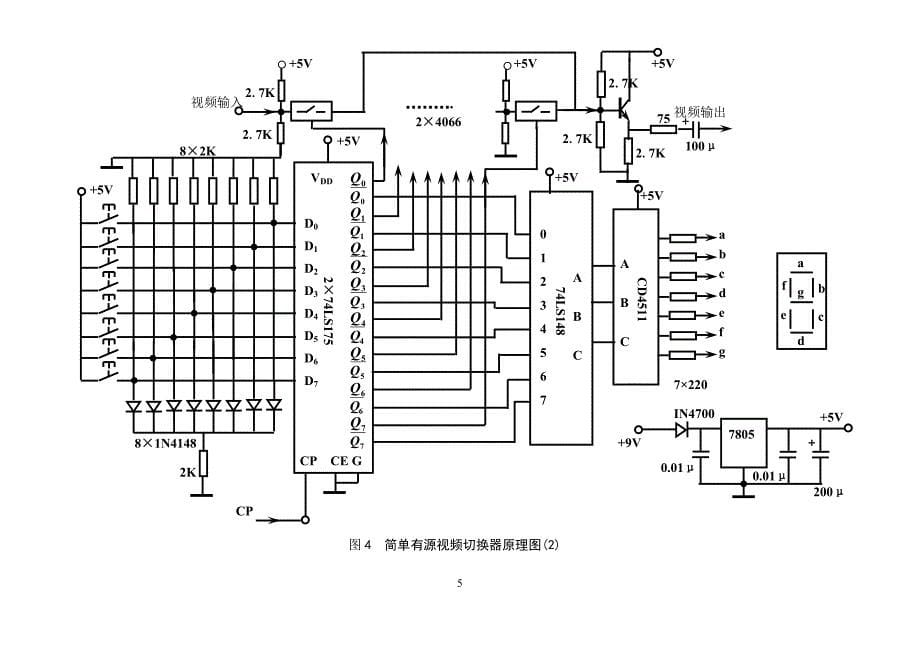 视频技术基础课程设计(视频切换器)12.13_第5页