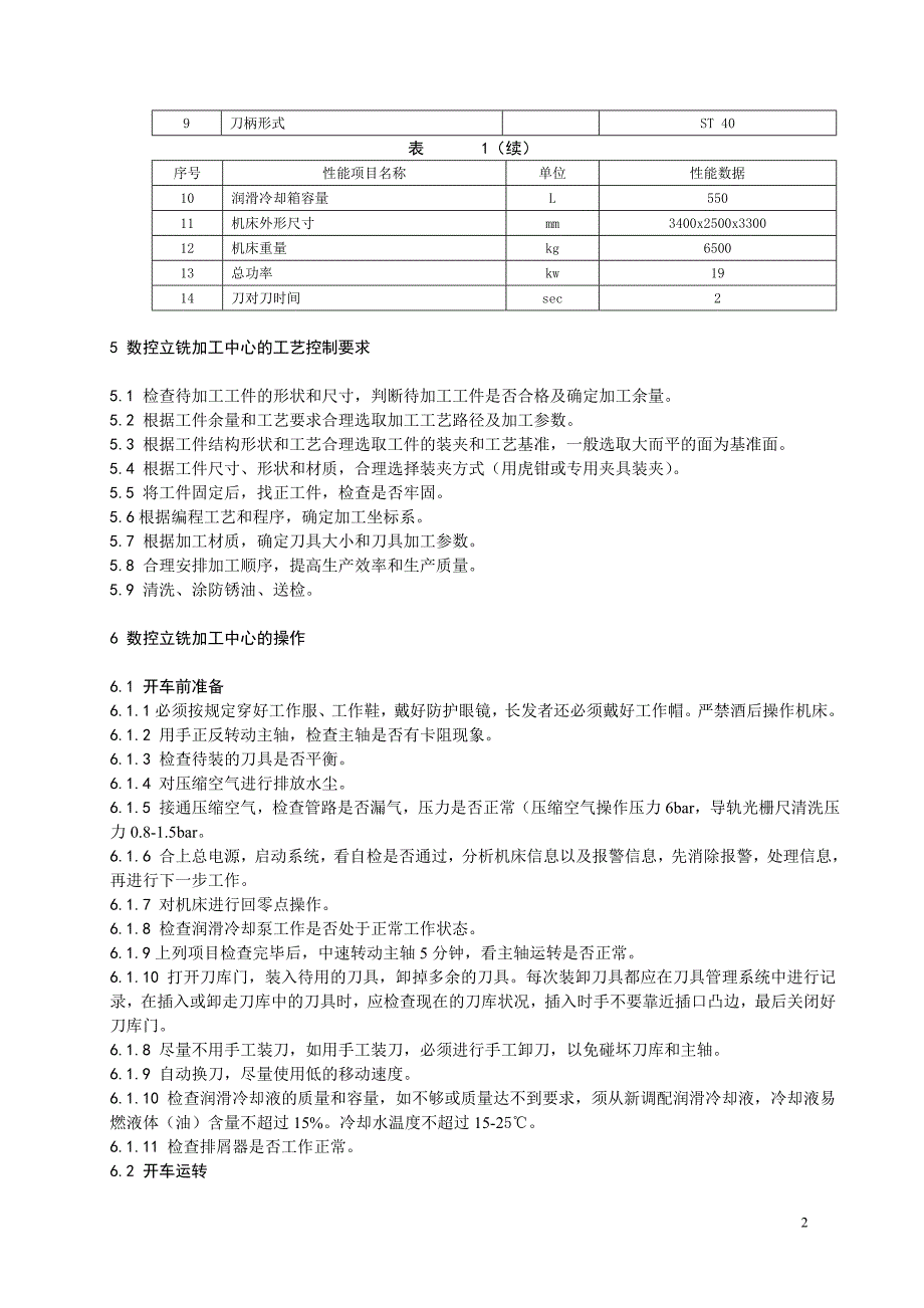 数控铣削加工中心岗位作业指导书(2011版)_第4页