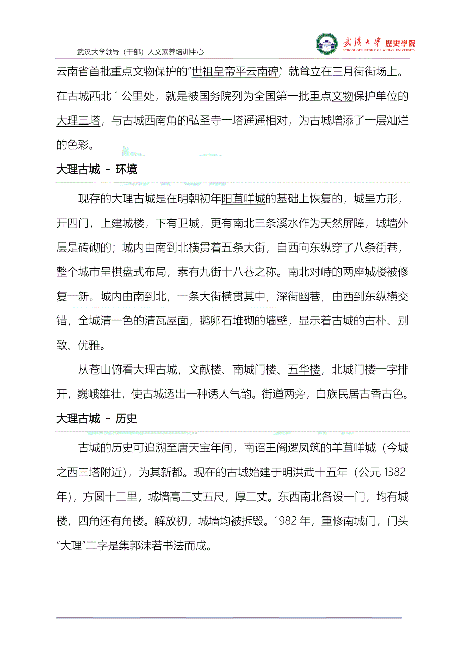 【探古行踪】大理古城_第2页