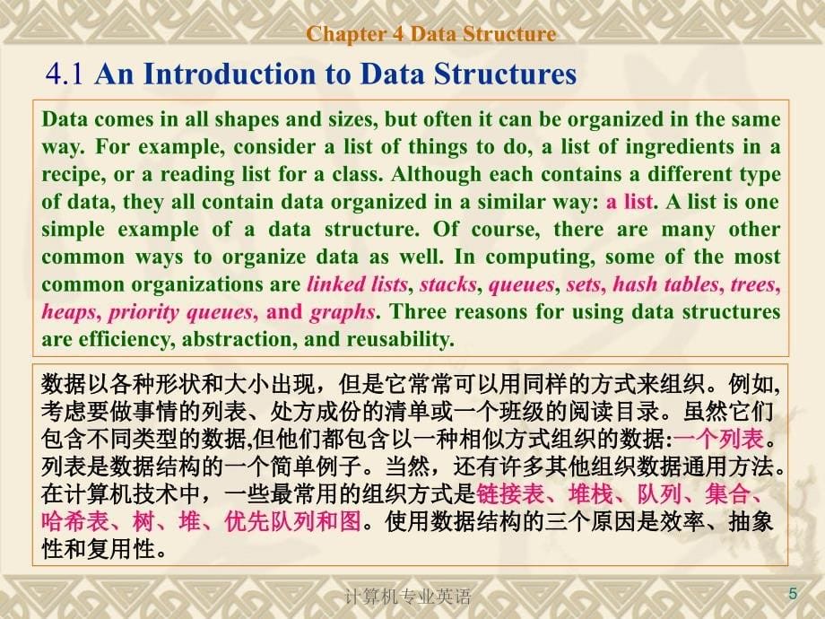 计算机专业英语一data structure_第5页