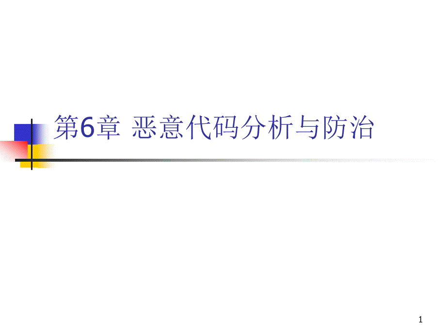 补充-恶意代码防护技术_第1页