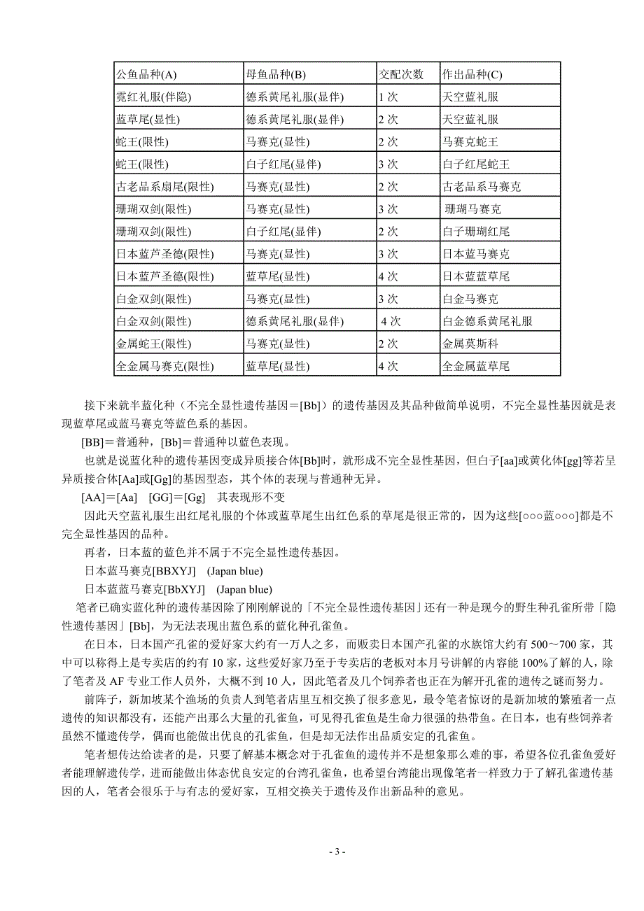 孔雀鱼繁殖公式_第3页