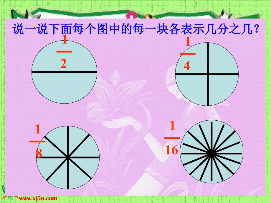 （苏教版）三年级数学上册课件 认识分数(二)_第3页