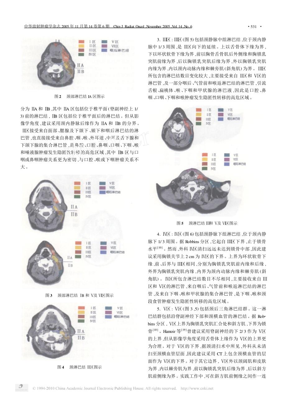 头颈部肿瘤颈部淋巴结分区及其靶区的勾画_第4页