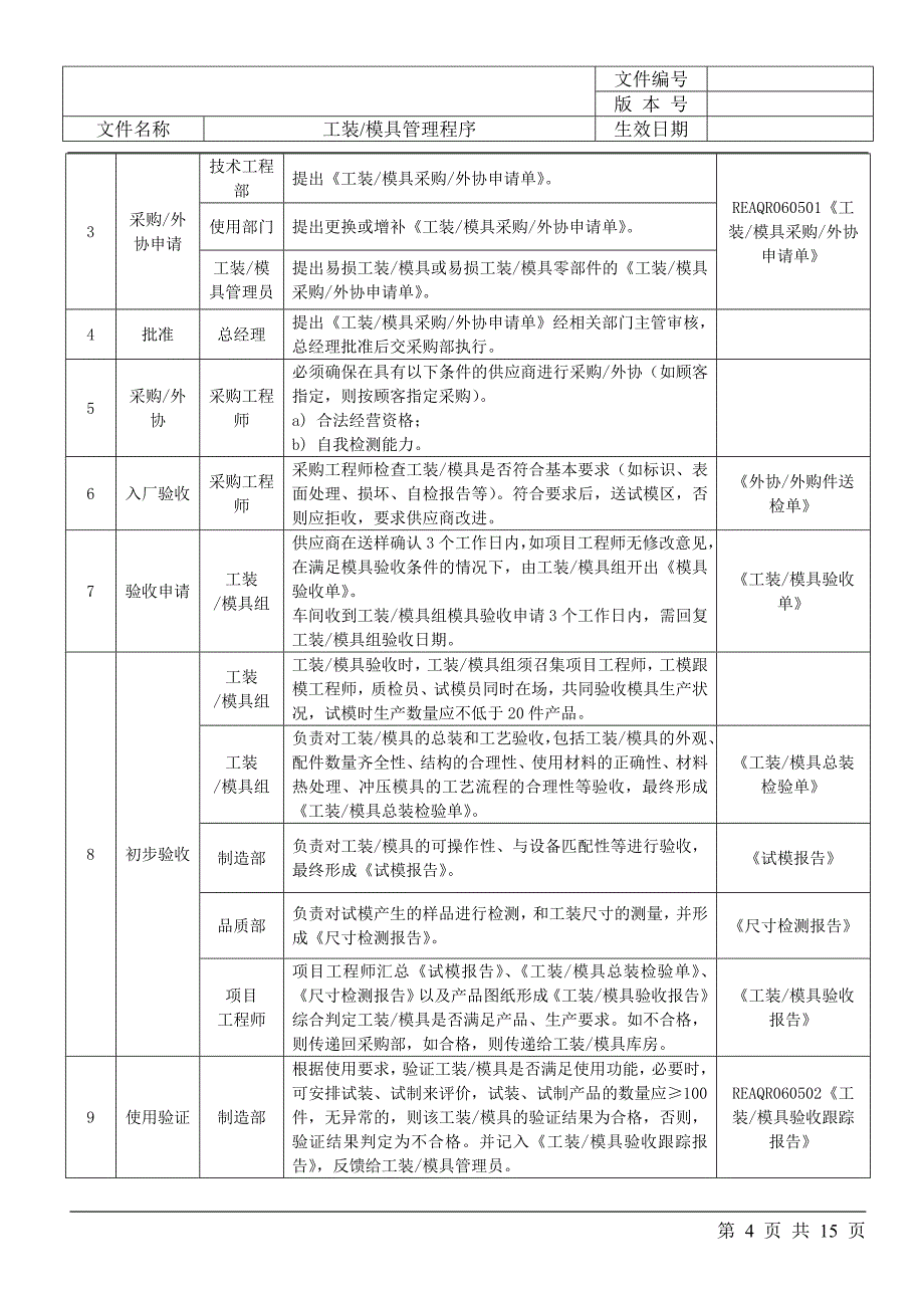 工装、模具管理程序_第4页