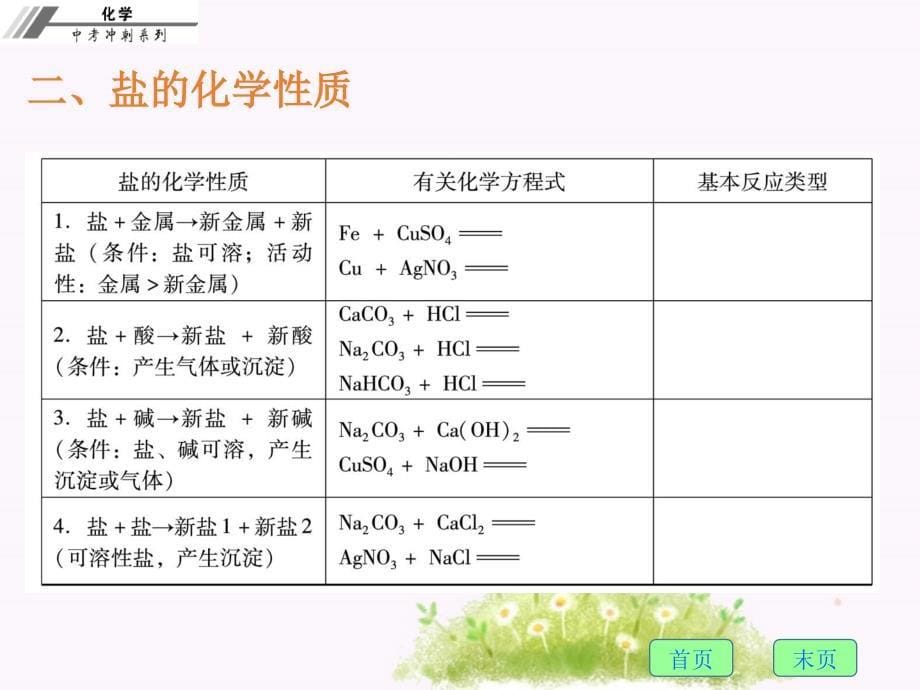 初三化学第十九章　盐和化学肥料 课后作业本 (2)_第5页