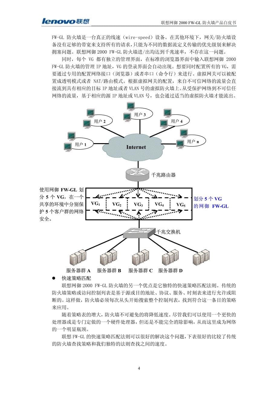 联想网御FW-GL 防火墙产品白皮书_第5页