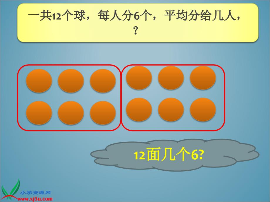 （青岛版）一年级数学上册课件 信息窗2 除法_第2页