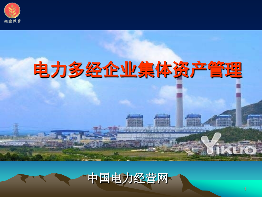 电力多经企业集体资产管理_第1页