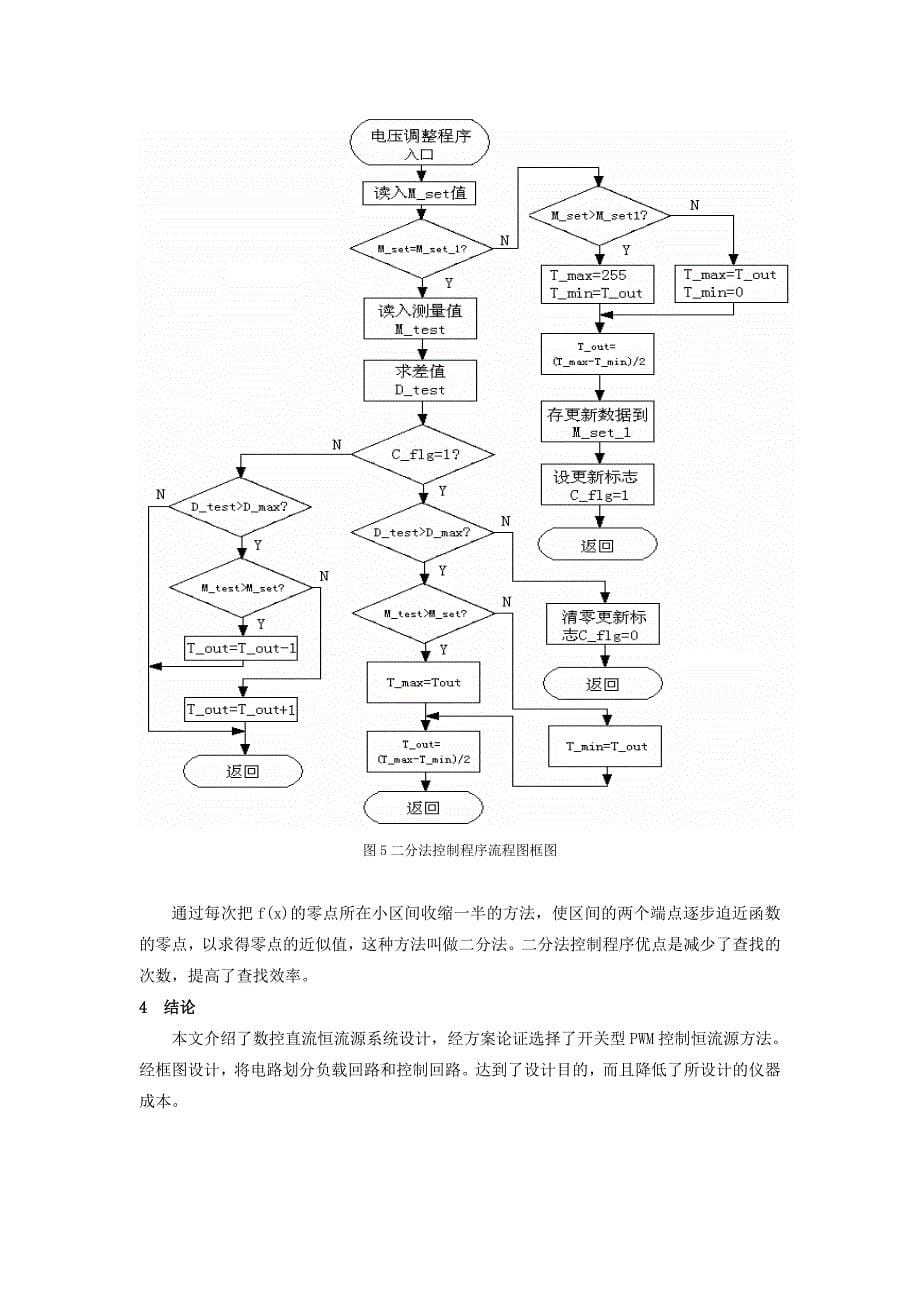 数控恒流电源系统设计_第5页