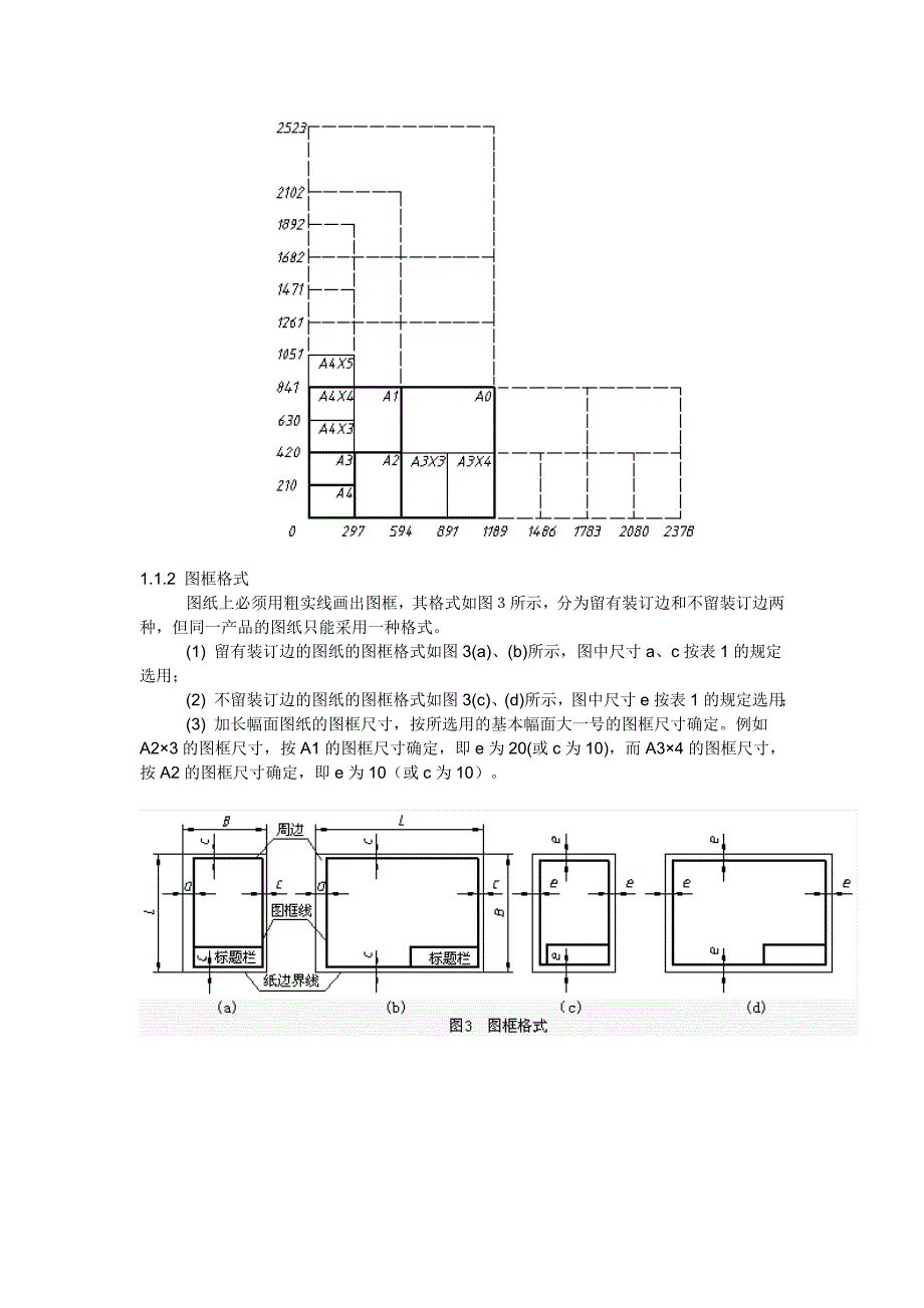 机械制图图框标准_第2页