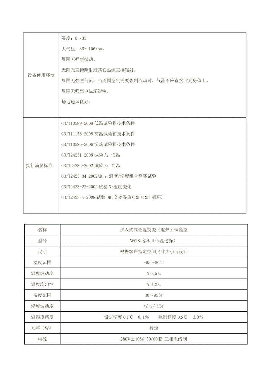 步入式高低温交变(湿热)试验室_第3页