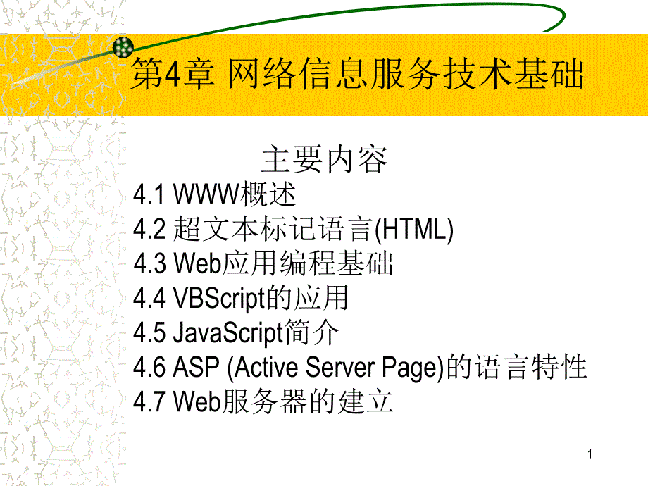 网络信息服务技术基础_第1页