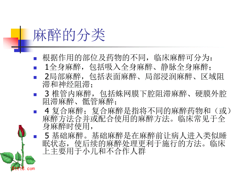 常见麻醉方法及并发症护理_第3页